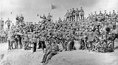 フランスの兵士、1870年代頃 作： French Photographer